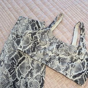 Alo Yoga High-Waist Vapor Legging-Snakeskin